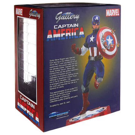 Kapitan Ameryka Marvel TERAZ! Marvel Gallery PVC Figurka 23cm