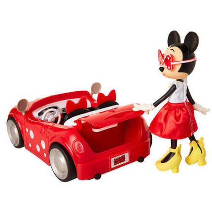 Minnie Mouse con Auto Car Disney Bambola Doll