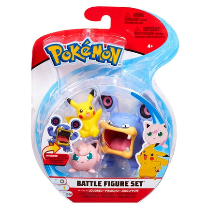 Pokémon Battle Mini Figures 3-Packs 5-8 cm