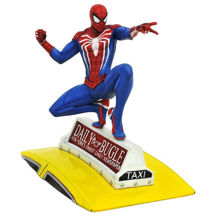 Spider-Man on Taxi Marvel Gallery PVC Diorama PS4  23 cm