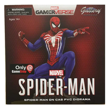 Spider-Man on Taxi Marvel Gallery PVC Diorama PS4  23 cm