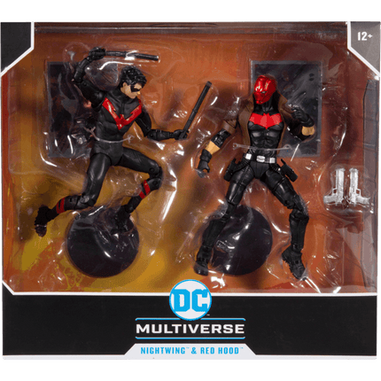 Night Wing VS Red Hood DC Multiverse Action Figure Collector Multipack  18 cm