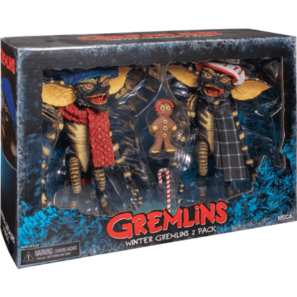 Gremlins Action Figure 2-Pack Christmas Carol Winter Scene Set 1 15 cm NECA 30747 - END APRIL 2021