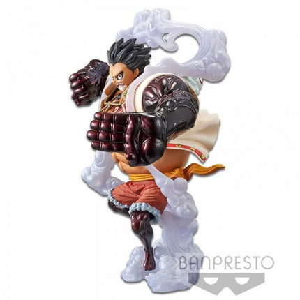 One Piece King Of Artist PVC Statue Monkey D. Luffy Gear 4 Special Ver. A 14 cm
