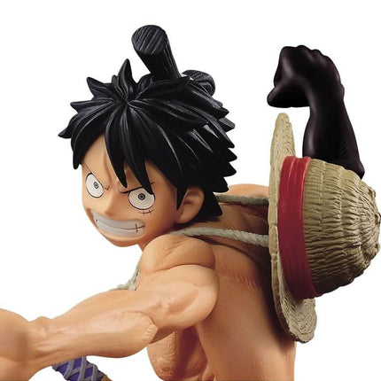 Kolekcja rekordów bitewnych One Piece PVC Statuetka Małpa D. Luffy 14 cm