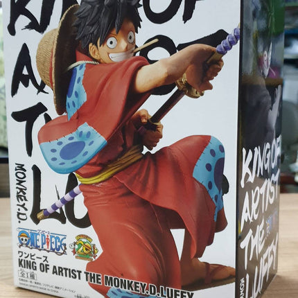 Monkey D. Luffy Wanokuni  One Piece King Of Artist PVC Statuetta 16 cm
