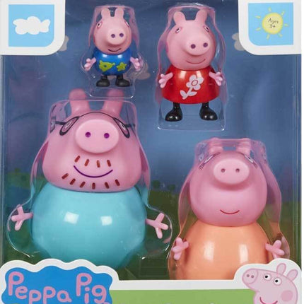 Peppa Pig Set Famiglia 4 Personaggi