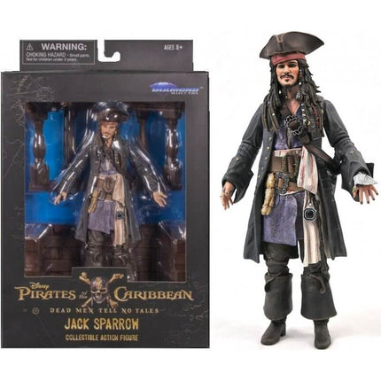 Jack Sparrow Piraci z Karaibów Deluxe Figurka 18 cm