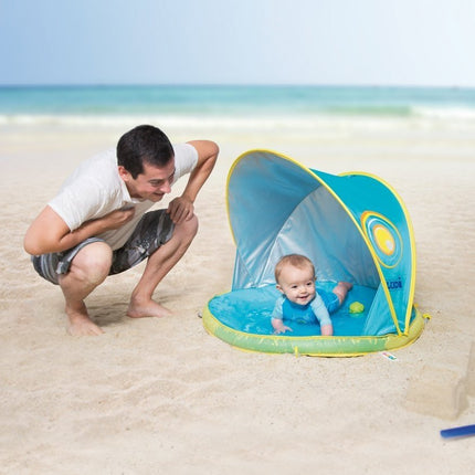 Piscinetta da Bambino Infanzia Neonato con tendina Parasole da Spiaggia o Giardino Ludi (3948339626081)