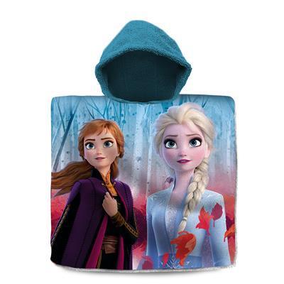 Frozen Poncho Mare Kids With Hood