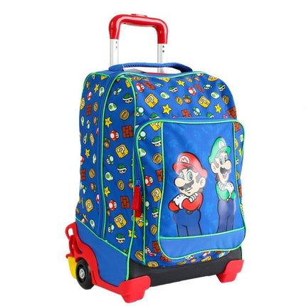 Trolley Super Mario Backpack Zaino Scuola