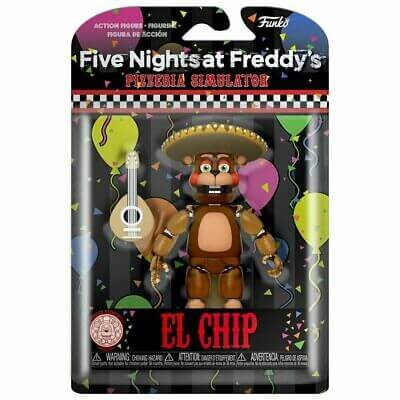 El Chip (Translucent) Action Figure Five Nights at Freddy's 13 cm Pizza Simulator - MARCH 2021