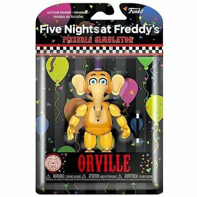 Orville Elephant (Translucent) Action Figure Five Nights at Freddy's 13 cm Pizza Simulator - MAY 2021