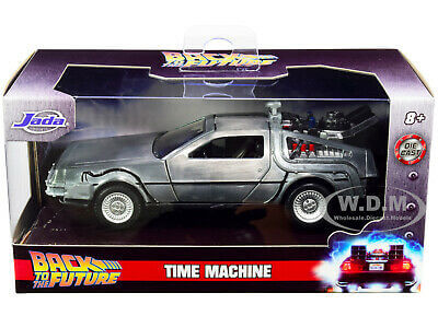 Wehikuł czasu DeLorean Powrót do przyszłości Hollywood Rides Diecast Model 1/32