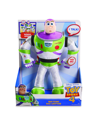 Toy Story Plush Buzz Lightyear con alas y sonidos motorizados