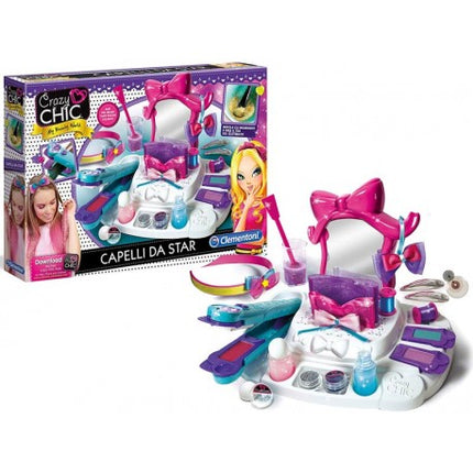 Crazy Chic - Star Hair - Kit de maquillaje para niña