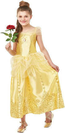 Kostium Belle deluxe karnawałowa przebranie księżniczki Disneya Piękna i Bestia