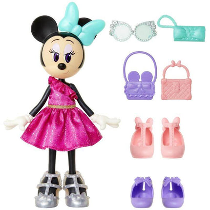 Minnie Mouse Doll Bambola Ultimate con accessori 25 cm