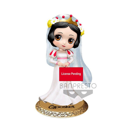Disney Q Posket Mini Figure Snow White Dreamy Style Ver. A 14 cm