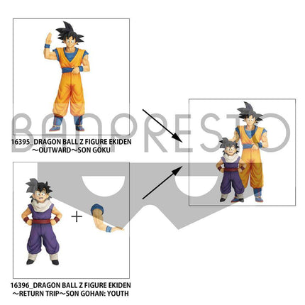 Dragonball Z Zokei Ekiden PVC Statuetka Outward Son Goku 21 cm