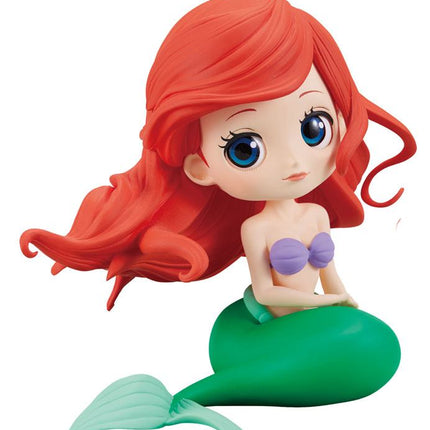 Disney Q Posket Mini Figure Ariel A Normal Color Version 14 cm