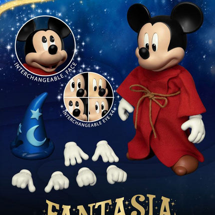 Disney Classic Dynamic 8ction Heroes Action Figure 1/9 Mickey Fantasia 21 cm
