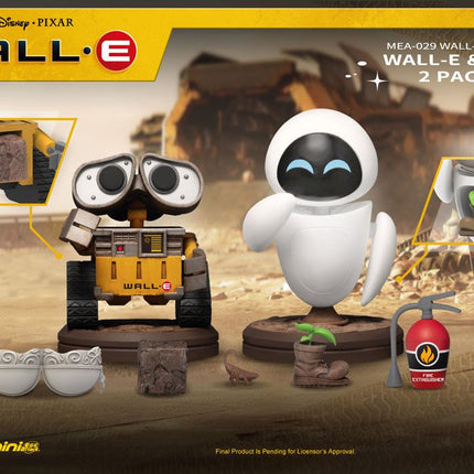 Wall-E Mini Egg Attack Figures Zestaw 2 sztuk Wall-E Series Wall-E &amp; Eve 8 cm - 029