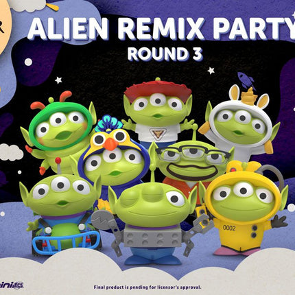 Toy Story Mini Egg Attack Figure 8cm Alien Remix Party Round 3 Disney Pixar