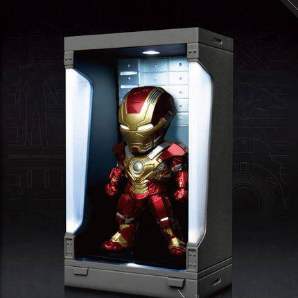 Iron Man Mark XVII  Mini Egg Attack Action Figure Hall of Armor  8 cm