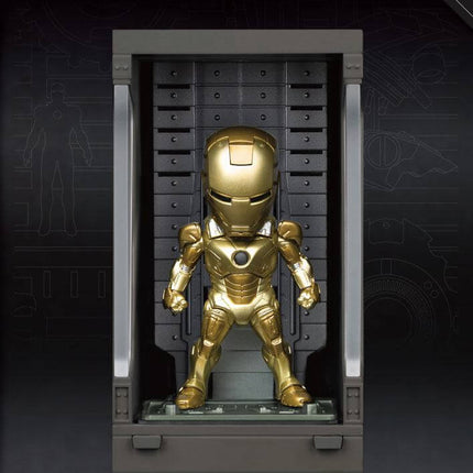 Iron Man Mark XXI Iron Man 3 Mini Egg Attack Figurka Hall of Armor 8cm