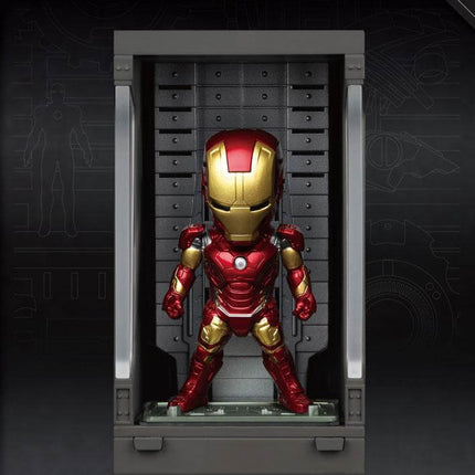 Iron Man Mark XLIII Avengers Age of Ultron Mini Egg Attack Action Figure Hall of Armor  8 cm