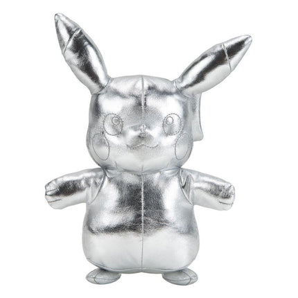 Pokémon 25-lecie Select Plush Figure Silver Version Pikachu 30cm