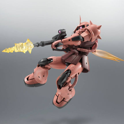 MS-06S ZAKU II CHAR'S CUSTOM MODEL ver. A.N.I.M.E Moblie Suit Gundam Robot Spirits Action Figure (Side MS) 13 cm