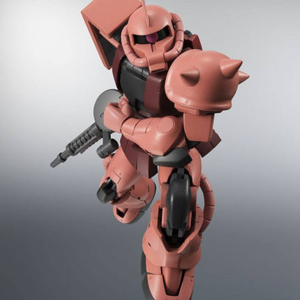 MS-06S ZAKU II CHAR'S CUSTOM MODEL ver. A.N.I.M.E Moblie Suit Gundam Robot Spirits Action Figure (Side MS) 13 cm