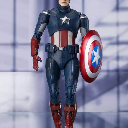 Captain America Avengers: Endgame SH Figuarts Figurka Cap VS. Edycja czapki 15 cm