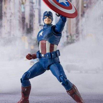 Kapitan Ameryka (Avengers Assemble Edition) Avengers SH Figuarts Figurka 15cm