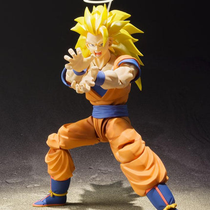SSJ 3 Son Goku 16 cm Dragonball Z S.H. Figuarts Action Figure Bandai Tamashii