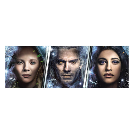 The Witcher Panorama Jigsaw Puzzle Faces (1000 piezas) - MARZO 2021