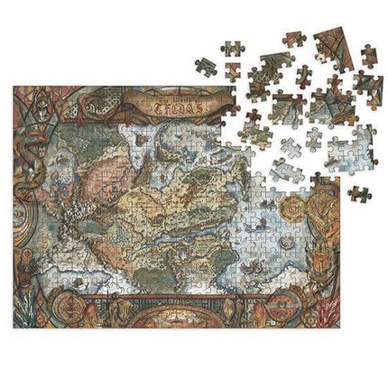 Dragon Age Jigsaw Puzzle World of Thedas Map (1000 pieces) - JULY 2021