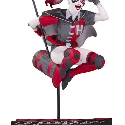 Harley Quinn DC Comics Red, White & Black Statue  by Guillem March 18 cm