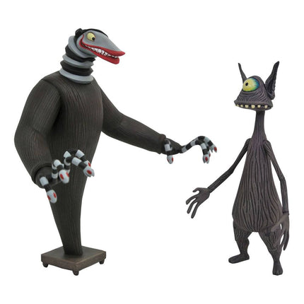 Creature under the Stairs & Cyclops Nightmare before Christmas Action Figures 2-Pack  18 cm