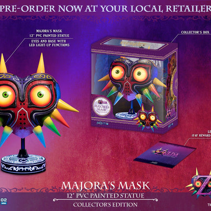 The Legend of Zelda PVC Statuetka Majora's Mask Edycja kolekcjonerska 30 cm