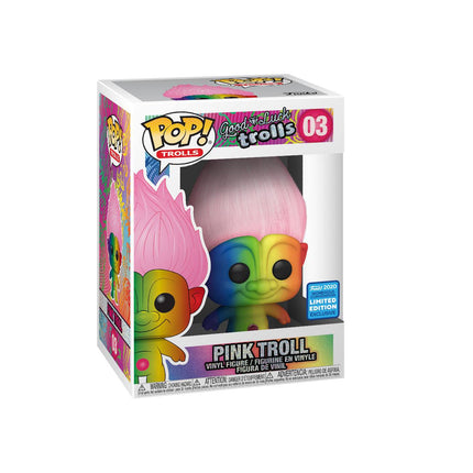 Rainbow Troll w/Pink Hair Funko Pop  Convention Exclusive 9 cm - 03