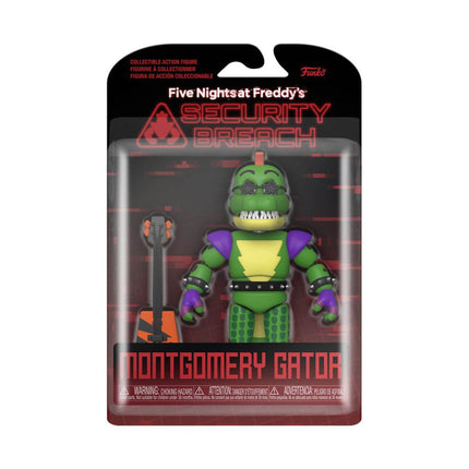 Montgomery Gator  Five Nights at Freddy's Security Breach Action Figure  13 cm - END APRIL 2021