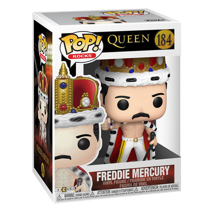 Queen POP! Rocks Vinyl Figure Freddie Mercury King 9 cm - 184