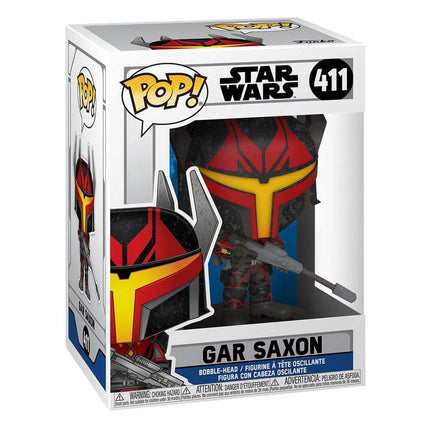 Kapitan Gar Saxona Dartha Maula Gwiezdne wojny: Wojny klonów POP! Figurki winylowe Star Wars 9cm - 411