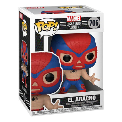 Marvel Luchadores POP! Vinyl Figure Spider-Man El Aracno 9 cm - 706