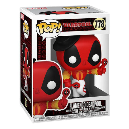 Flamenco Deadpool Marvel Deadpool 30. rocznica POP! Figurki winylowe 9cm - 778