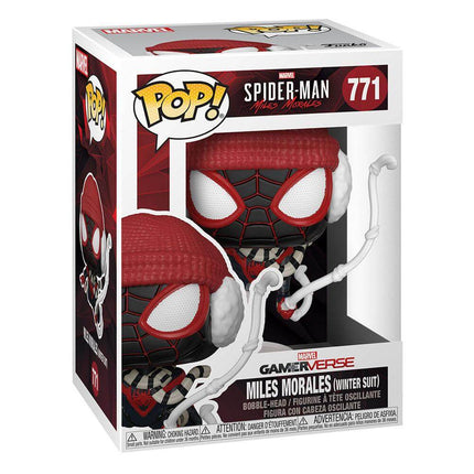 Miles Morales Winter Suit Marvel's Spider-Man POP! Gry Figurki Winylowe 9cm - 771