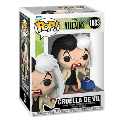 Cruella de Vil Disney: Złoczyńcy POP! Figurki winylowe Disney 9 cm - 1083